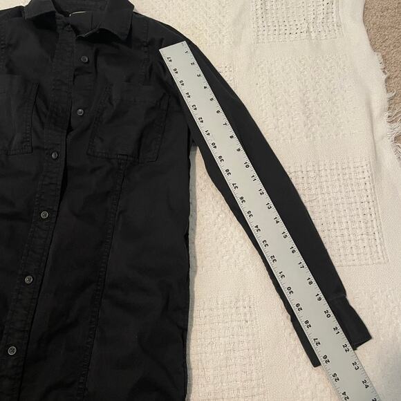 Everlane long sleeve button front shirt dress size 2 XS D3 5034 - Picture 6 of 9